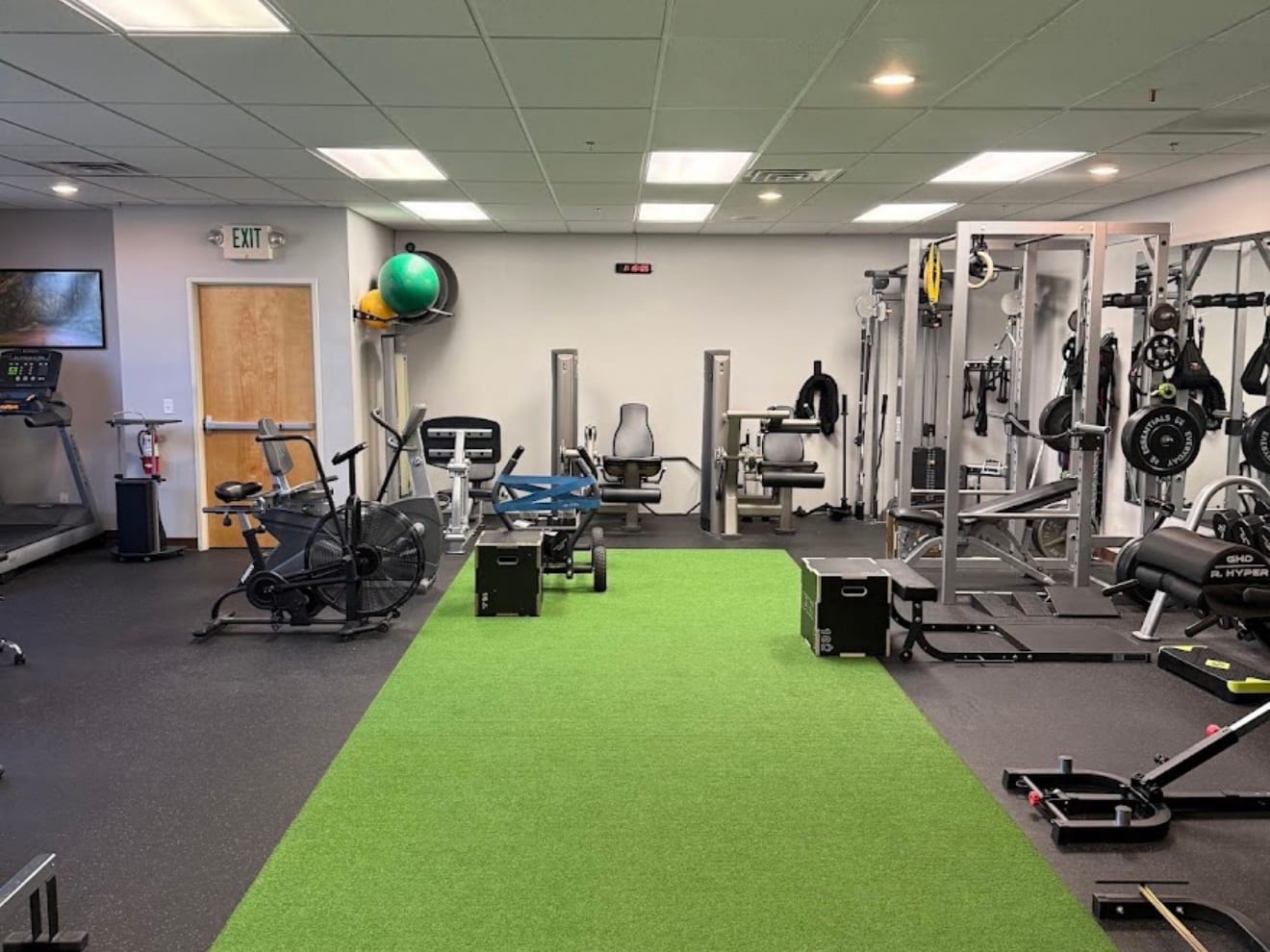 Movement and recovery area at Origins Chiropractic in Las Vegas